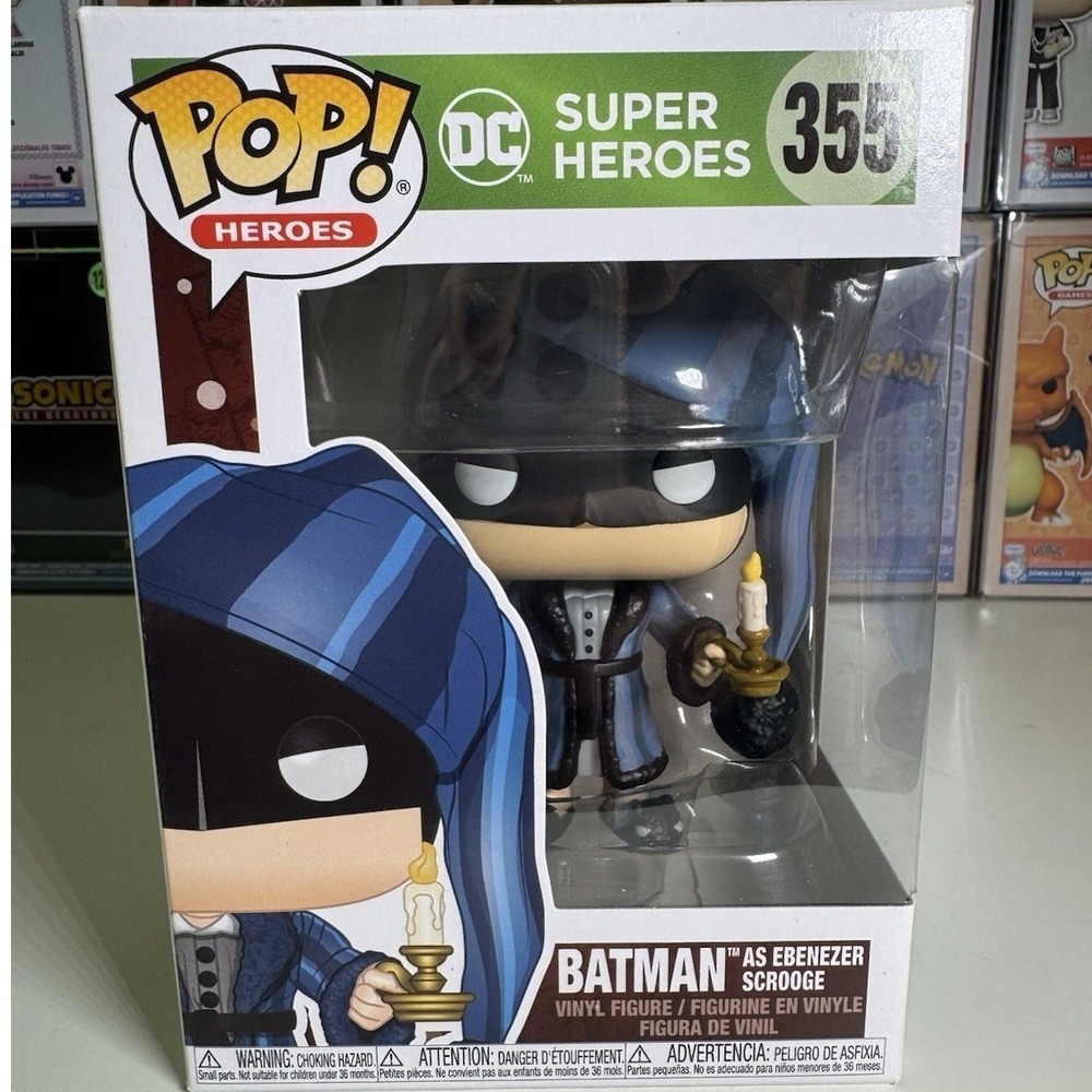 Funko Pop DC Super Heroes Batman as Ebenezer Scrooge #355 Holiday Christmas